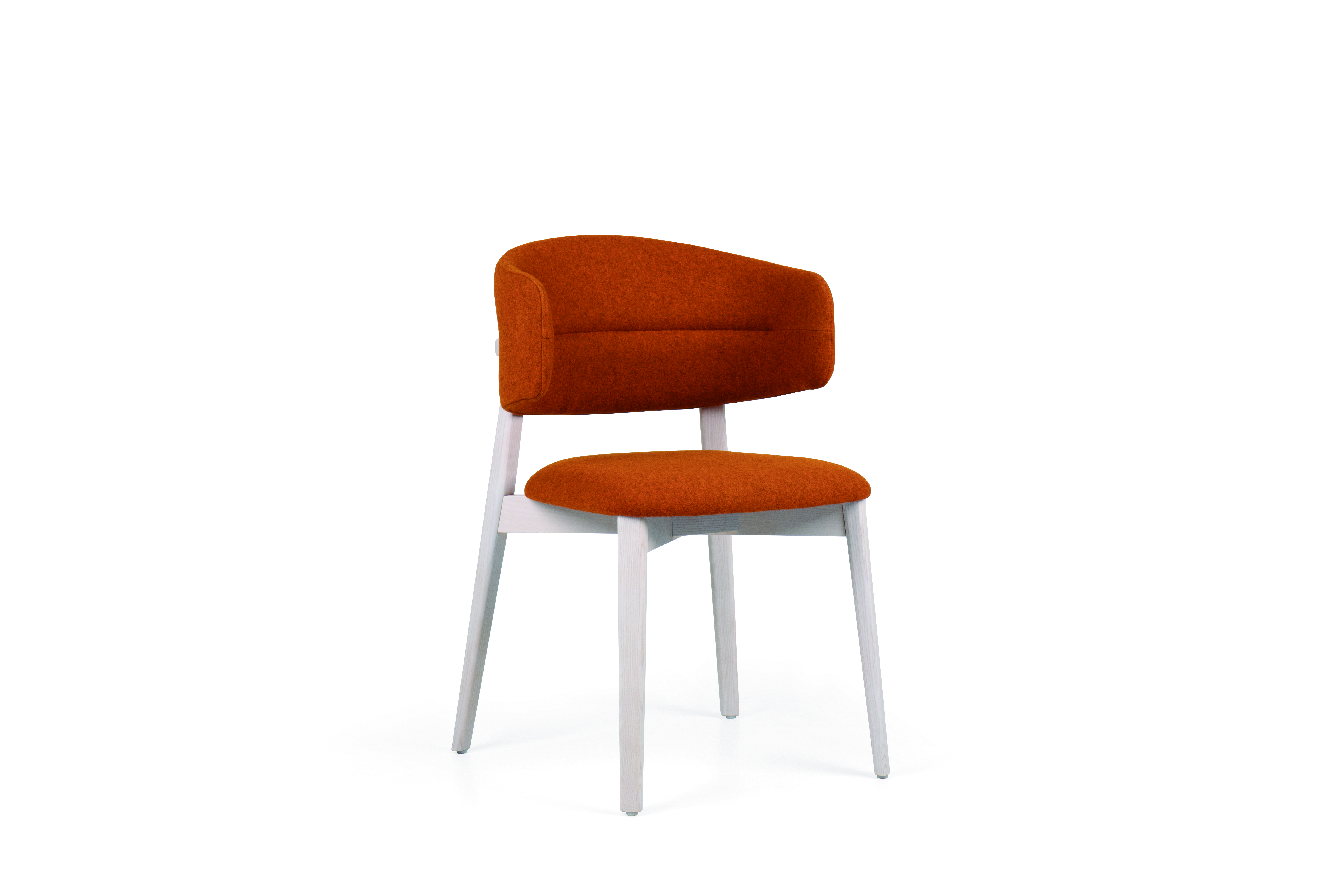 Coffee Upholstered Side Chair